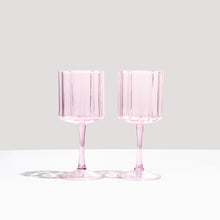 Load image into Gallery viewer, Fazeek Two x Wave Wine Glasses