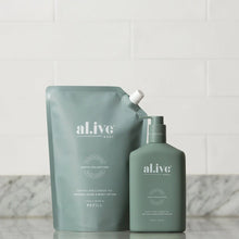 Load image into Gallery viewer, Kaffir Lime &amp; Green Tea Lotion Refill