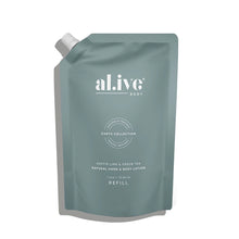 Load image into Gallery viewer, Kaffir Lime &amp; Green Tea Lotion Refill