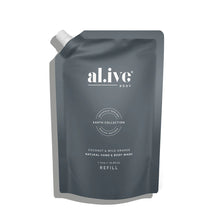 Load image into Gallery viewer, Coconut &amp; Wild Orange Wash Refill