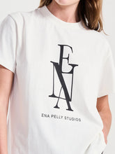 Load image into Gallery viewer, Ena Pelly Print Tee - Vintage White