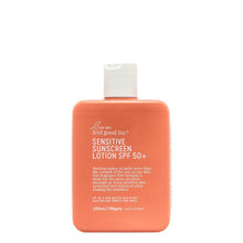 Load image into Gallery viewer, Sensitive Sunscreen Lotion SPF 50+