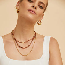 Load image into Gallery viewer, Halle Gemstone Necklace - Gold Glidstone