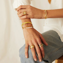 Load image into Gallery viewer, Olivia Gold Cuff Bracelet