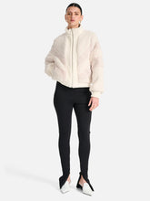 Load image into Gallery viewer, Ena Pelly Rory Contrast Faux Fur Jacket - Bone