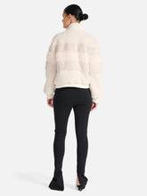 Load image into Gallery viewer, Ena Pelly Rory Contrast Faux Fur Jacket - Bone