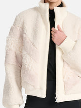 Load image into Gallery viewer, Ena Pelly Rory Contrast Faux Fur Jacket - Bone
