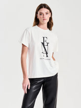 Load image into Gallery viewer, Ena Pelly Print Tee - Vintage White