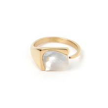 Load image into Gallery viewer, Arms Of Eve - Cleo Gold and Mother of Pearl Ring