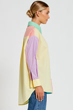 Load image into Gallery viewer, Bohemian Traders Boyfriend Shirt - Block Multi