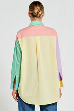 Load image into Gallery viewer, Bohemian Traders Boyfriend Shirt - Block Multi