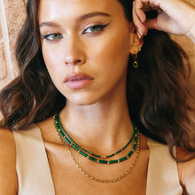 Load image into Gallery viewer, Ruben Gemstone Necklace - Malachite