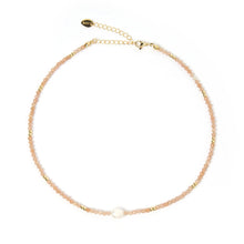Load image into Gallery viewer, Mila Gemstone and Pearl Choker