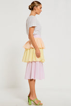 Load image into Gallery viewer, Rara Midi Skirt - Orange Stripe