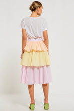 Load image into Gallery viewer, Rara Midi Skirt - Orange Stripe