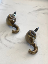 Load image into Gallery viewer, Brass Elephant Knobs