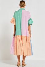 Load image into Gallery viewer, Bohemian Traders Genoa Midi Dress - Multi Stripe