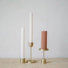 Load image into Gallery viewer, Fountain Brass Candle Holder-Large