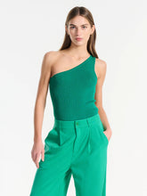 Load image into Gallery viewer, Ellen Ribbed Bodysuit - Evergreen