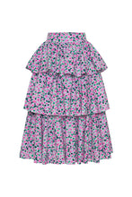 Load image into Gallery viewer, Tiered Midi Skirt - Jewel Floral