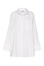 Load image into Gallery viewer, Bohemian Traders Oversized Shirt - White Cotton