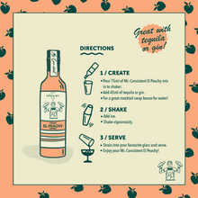 Load image into Gallery viewer, Mr Consistent Cocktail Mixes - El Peachy