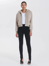 Load image into Gallery viewer, Ena Pelly Ivy Multi Faux Fur Jacket - Oatmeal