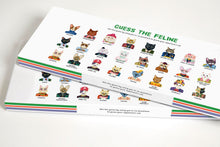 Load image into Gallery viewer, Guess the Feline Card Game