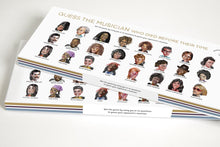 Load image into Gallery viewer, Guess the Musician Card Game