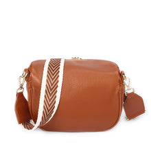 Load image into Gallery viewer, Crossbody Bag – Tan/Gold