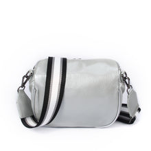 Load image into Gallery viewer, Crossbody Bag – Silver/Gunmetal