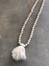 Load image into Gallery viewer, Wooden Beaded Tassel