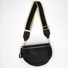 Load image into Gallery viewer, Crossbody Bag – Black/Gold