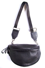 Load image into Gallery viewer, Crossbody Bag – Black/Gunmetal