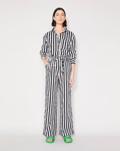 Load image into Gallery viewer, Everyday Wide Leg Pant - Black and White Stripe