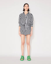 Load image into Gallery viewer, Jac and Mooki - Everyday Short - Black and White Stripe