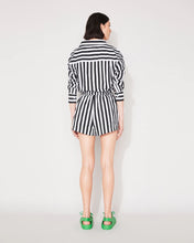Load image into Gallery viewer, Jac and Mooki - Everyday Short - Black and White Stripe