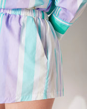 Load image into Gallery viewer, Jac and Mooki - Everyday Short - Lavender Multi Stripe