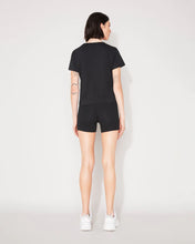 Load image into Gallery viewer, Jac and Mooki - Rib Crop Bike Short - Black