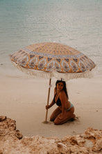 Load image into Gallery viewer, Salty Shadows - Inca Beach Umbrella