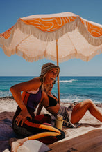 Load image into Gallery viewer, Salty Shadows - Earth Beach Umbrella