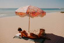 Load image into Gallery viewer, Salty Shadows - Bloom Beach Umbrella