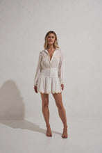 Load image into Gallery viewer, Mon Renn - Coast Shirt Dress - Ivory Cream