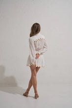 Load image into Gallery viewer, Mon Renn - Coast Shirt Dress - Ivory Cream
