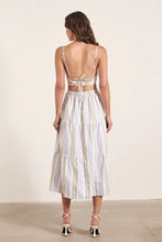 Load image into Gallery viewer, Mon Renn - Laze Stripe Midi Dress