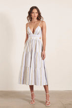 Load image into Gallery viewer, Mon Renn - Laze Stripe Midi Dress