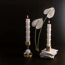 Load image into Gallery viewer, Polka Candle Duo - White