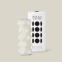 Load image into Gallery viewer, Polka Chunky Candle - White