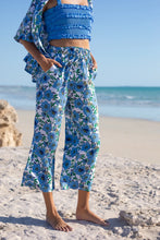 Load image into Gallery viewer, Pops and Co - The Summer Pants in Azure Posy