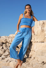 Load image into Gallery viewer, Pops and Co - The Summer Pants in Azure